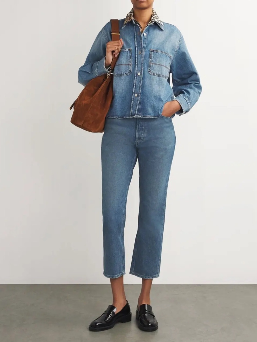 PAIGE Billie High Rise Crop Jeans- size 26